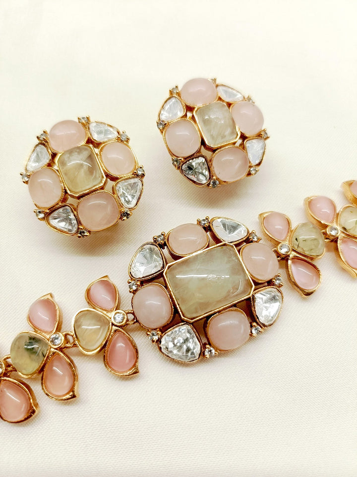 Pranika Multi Colour Kundan Choker Set
