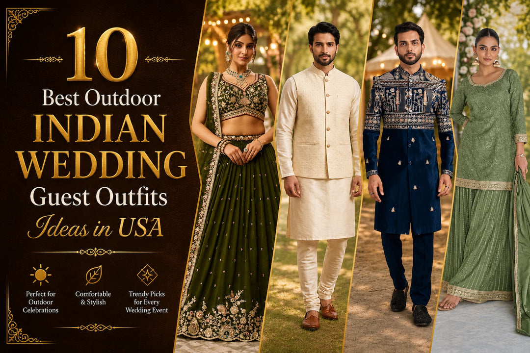 10 Best Outdoor Indian Wedding Guest Outfits Ideas in USA