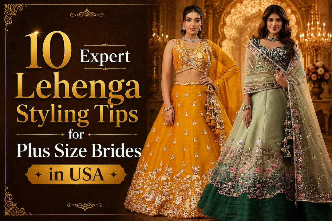 10 Expert Lehenga Styling Tips for Plus Size Brides in USA