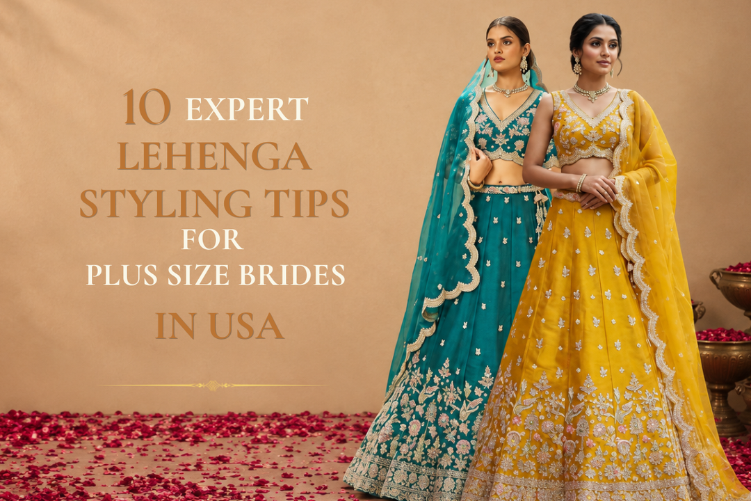 10 Expert Lehenga Styling Tips for Plus Size Brides in USA