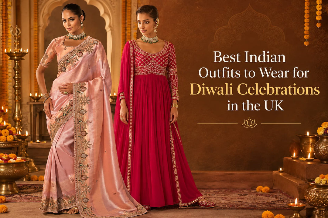 Top 10 Best Indian Outfits to Wear for Diwali Celebrations in the UK