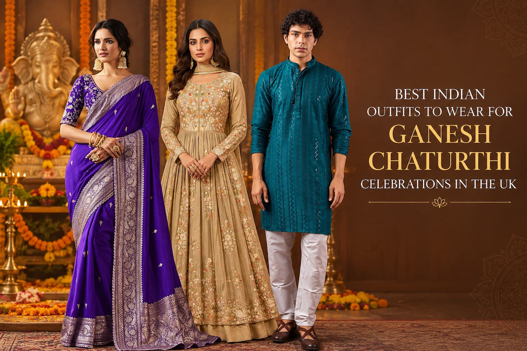 Top 10 Best Indian Outfits to Wear for Ganesh Chaturthi Celebrations in the UK