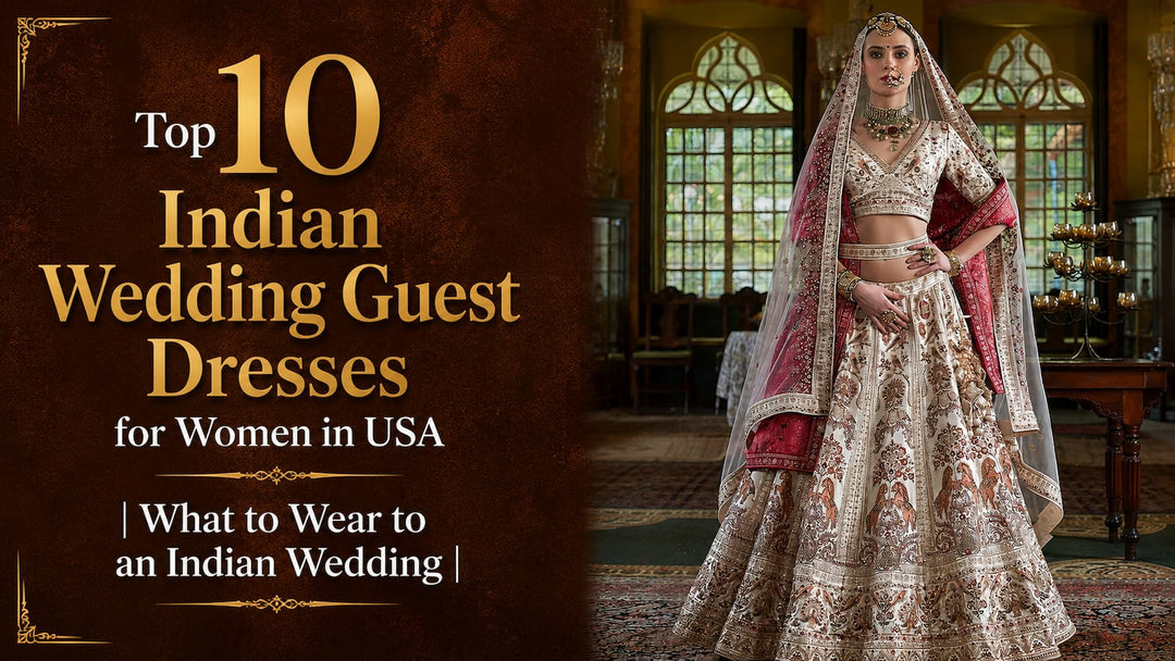 Top 10 Indian Wedding Guest Dresses for Women in USA | What to Wear to an Indian Wedding