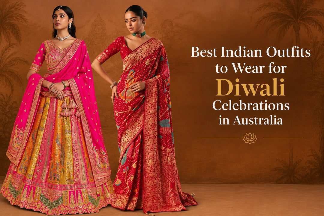 Top 10 Best Indian Outfits to Wear for Diwali Celebrations in Australia