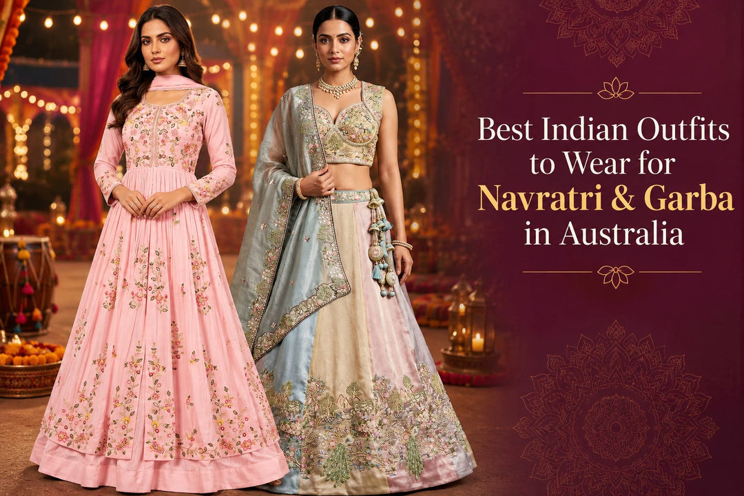Top 10 Best Indian Outfits to Wear for Navratri & Garba in Australia