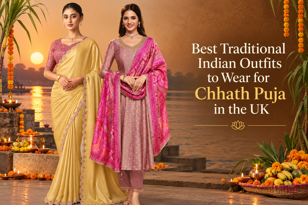Top 10 Best Traditional Indian Outfits to Wear for Chhath Puja in the UK