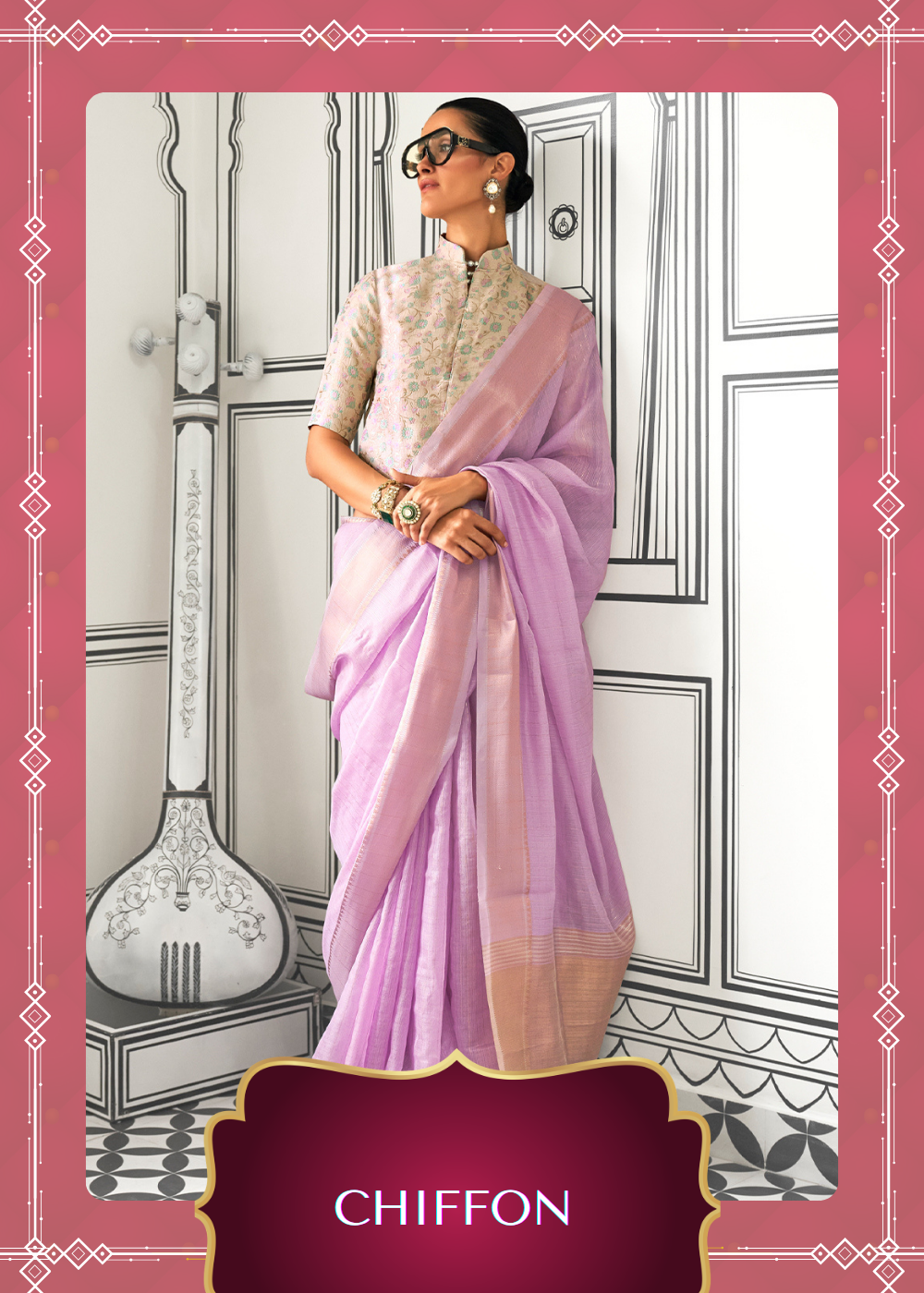 Chiffon Saree