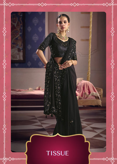 Tissue Saree