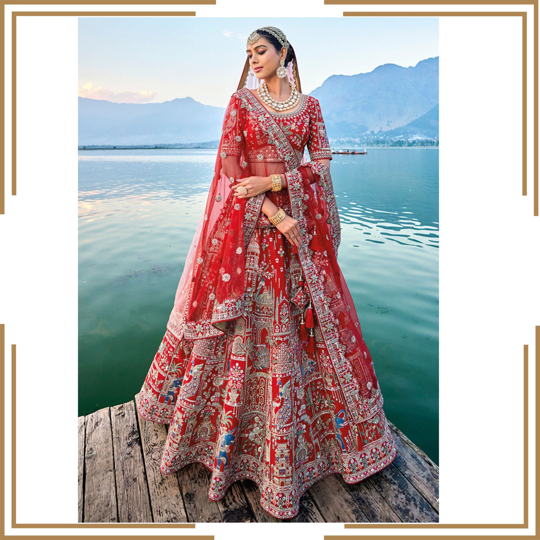 Bridal Lehenga - House of Sarvati LLC
