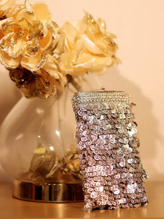 Mihika Silver Mobile Pouch - Plated Brass Phone
