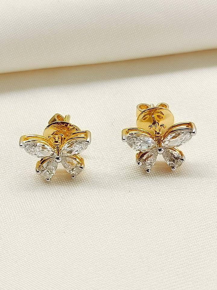 Eira 92.5 Silver Swarovski Stone Tops