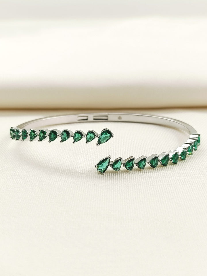 Sureeli Green American Diamond Bracelet