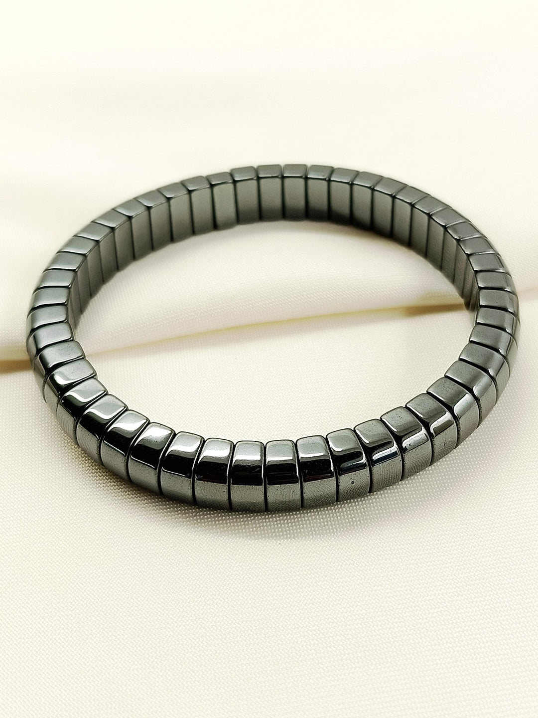 Kriyan Black Flat Hematite Men&
