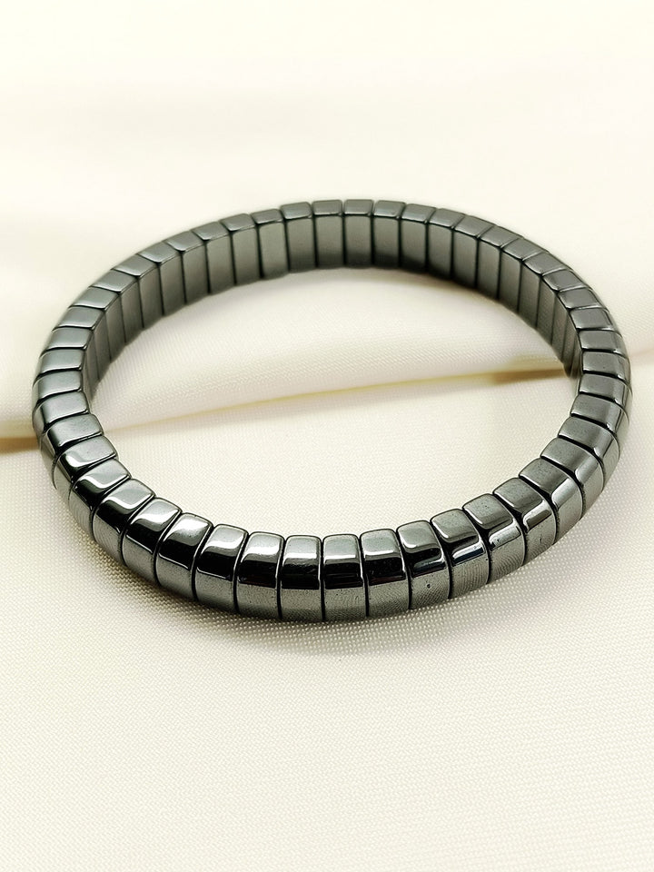 Kriyan Black Flat Hematite Men&