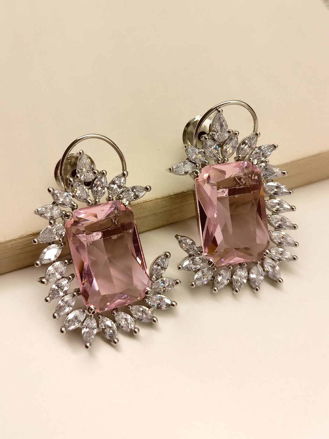 Ritu Pink American Diamond Tops