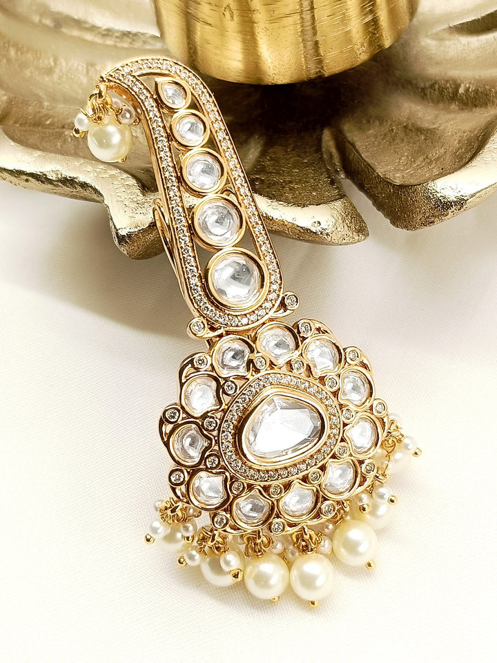 Gaurav White Kundan Dulha Kalgi