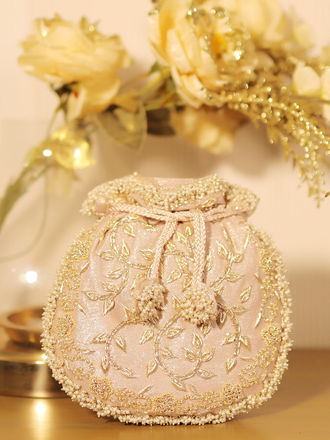 Marissa Pink Potli Bag