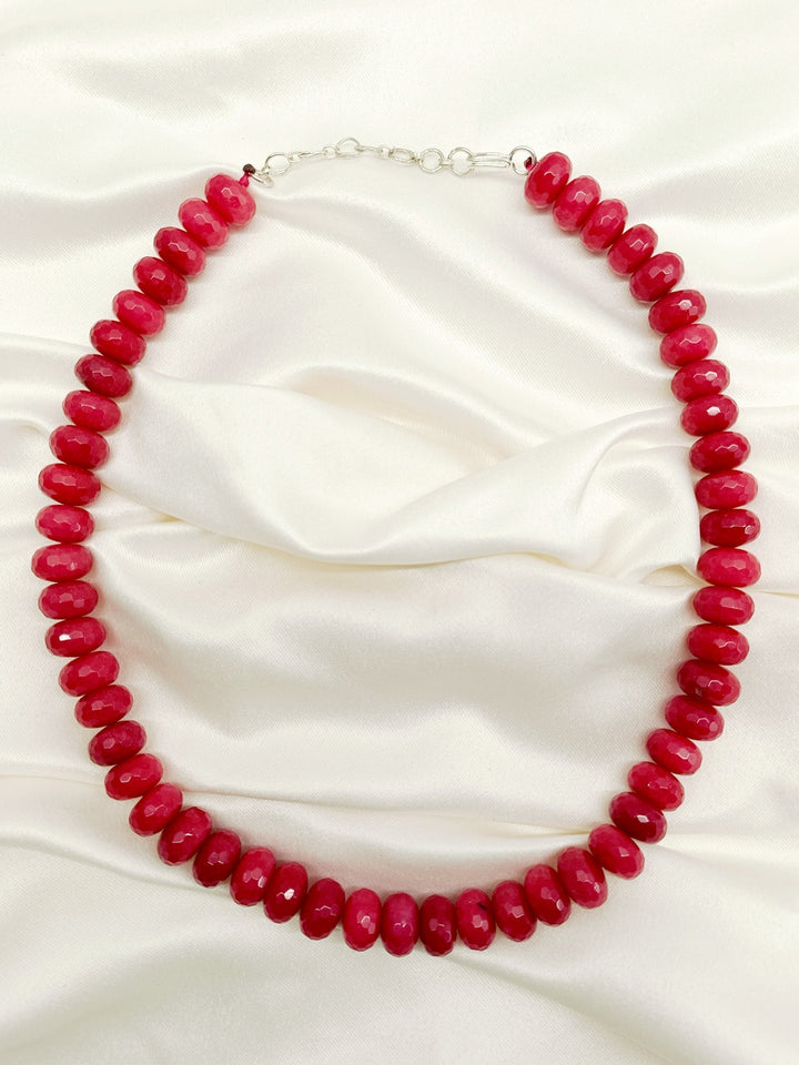 Tachi Red Beads Neckpiece