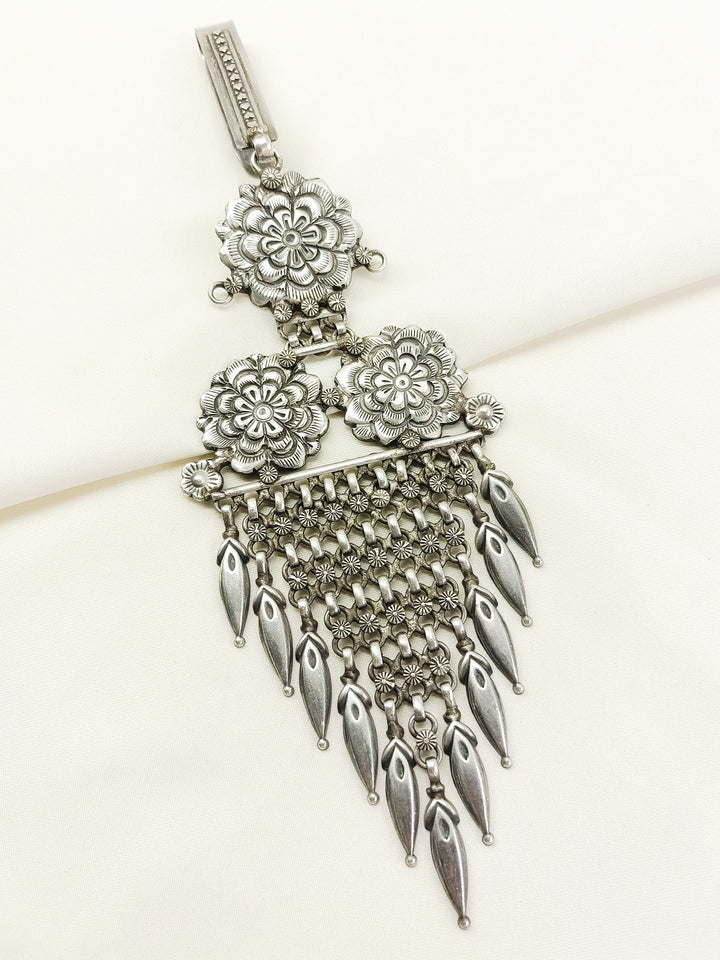Niskulina Plain Oxidized Key Ring