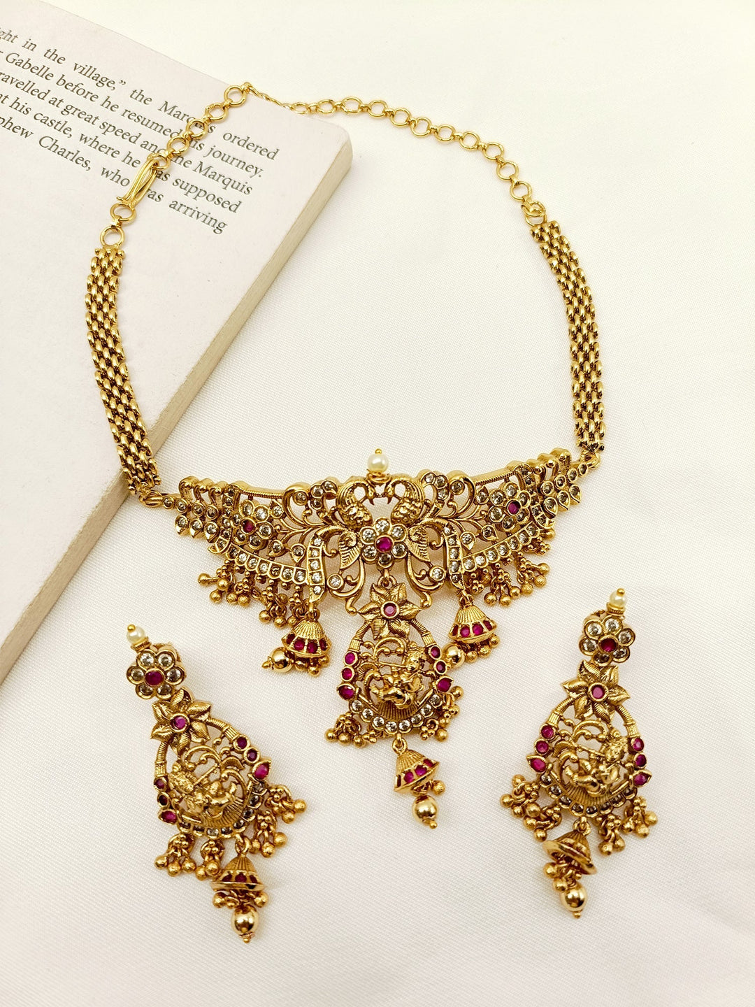 Dhara Ruby Antique Set