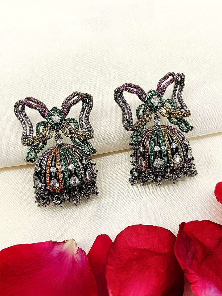 Askarya Multi Colour Victorian Jhumki