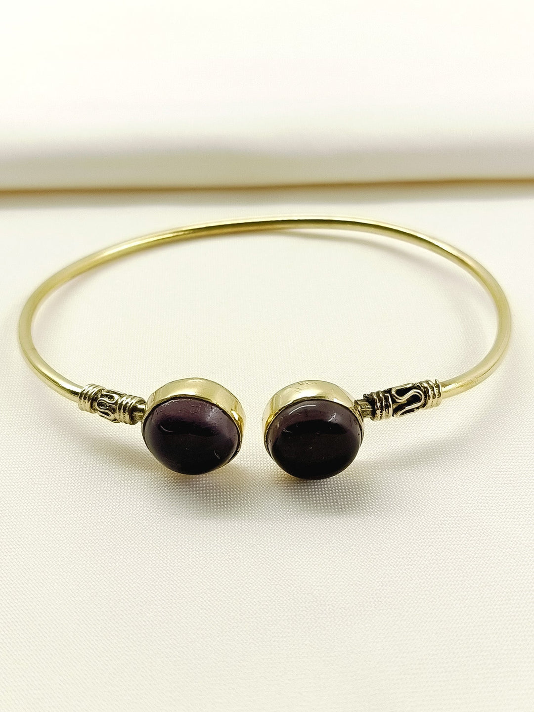 Samaksh Purple Dual Stone Men&