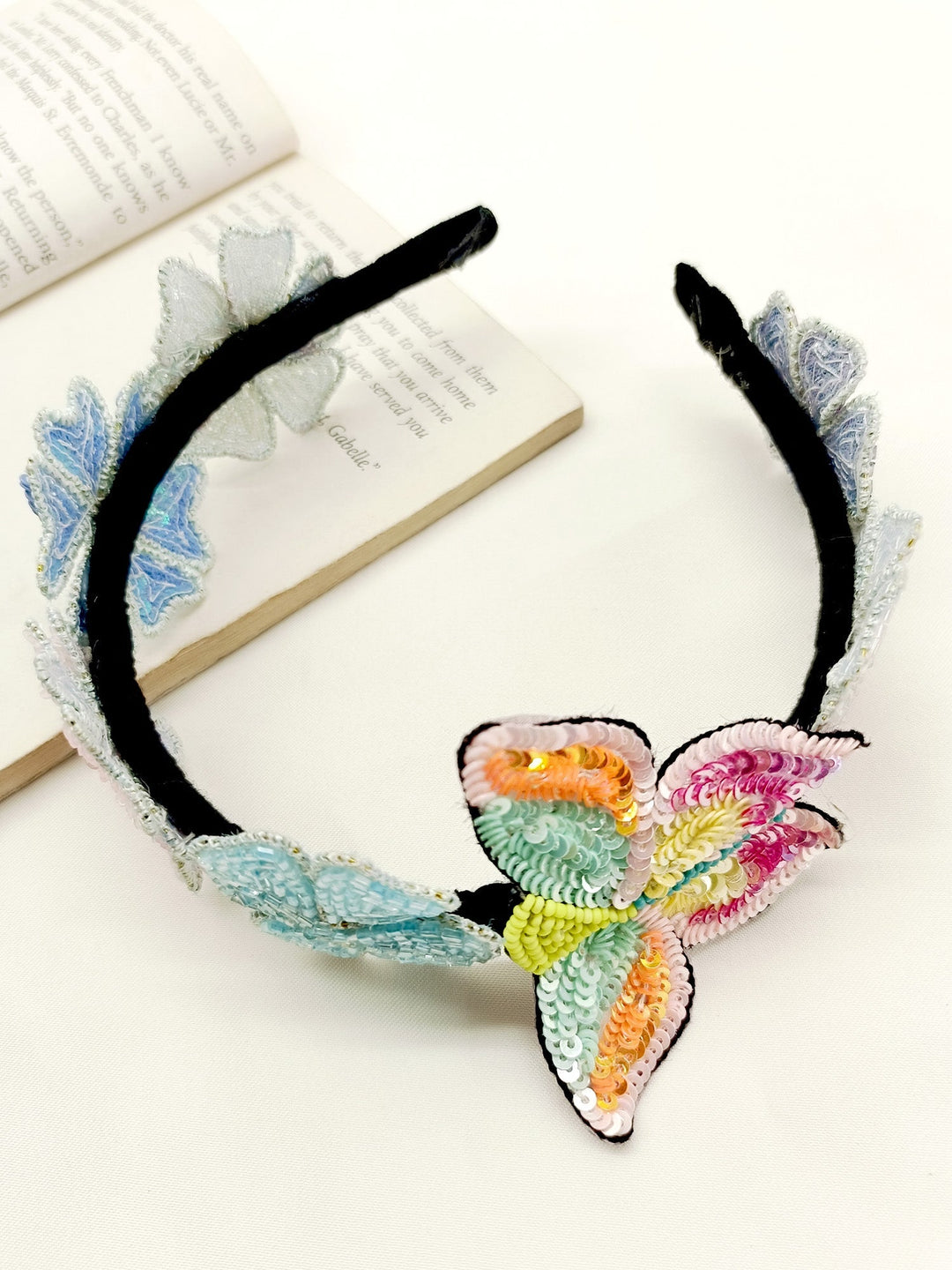 Hiranya Multi Colour Handmade Hairband