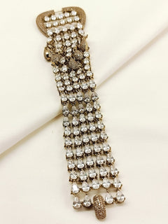 Estaa White American Diamond Bracelet