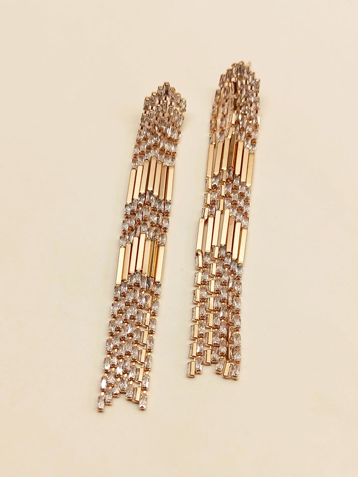 Juliana Rose Gold Plating Western Earrings