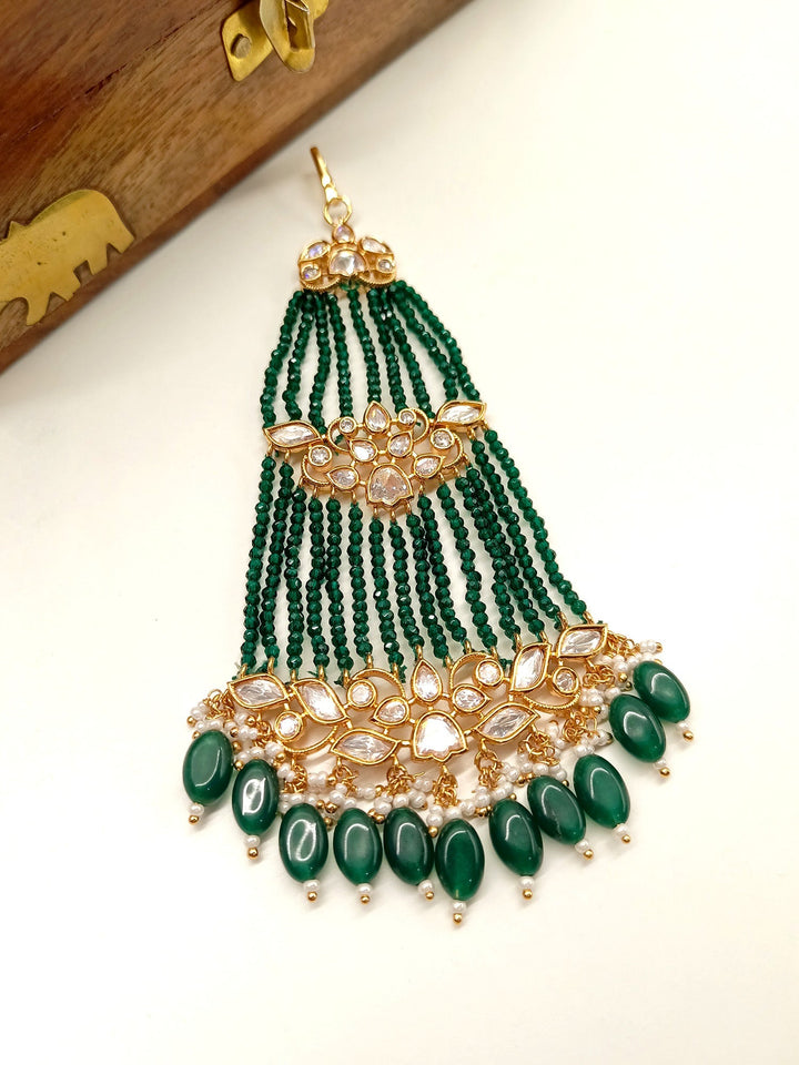 Roop Green Kundan Passa