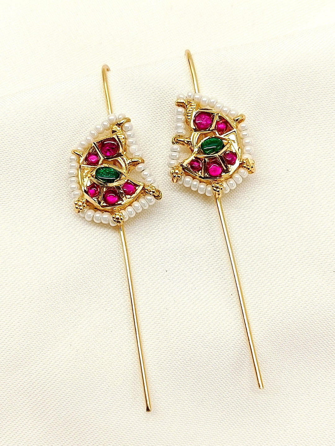 Aashima M & G Gold Plated Kundan Ear Cuff [ Price is for Pair ]