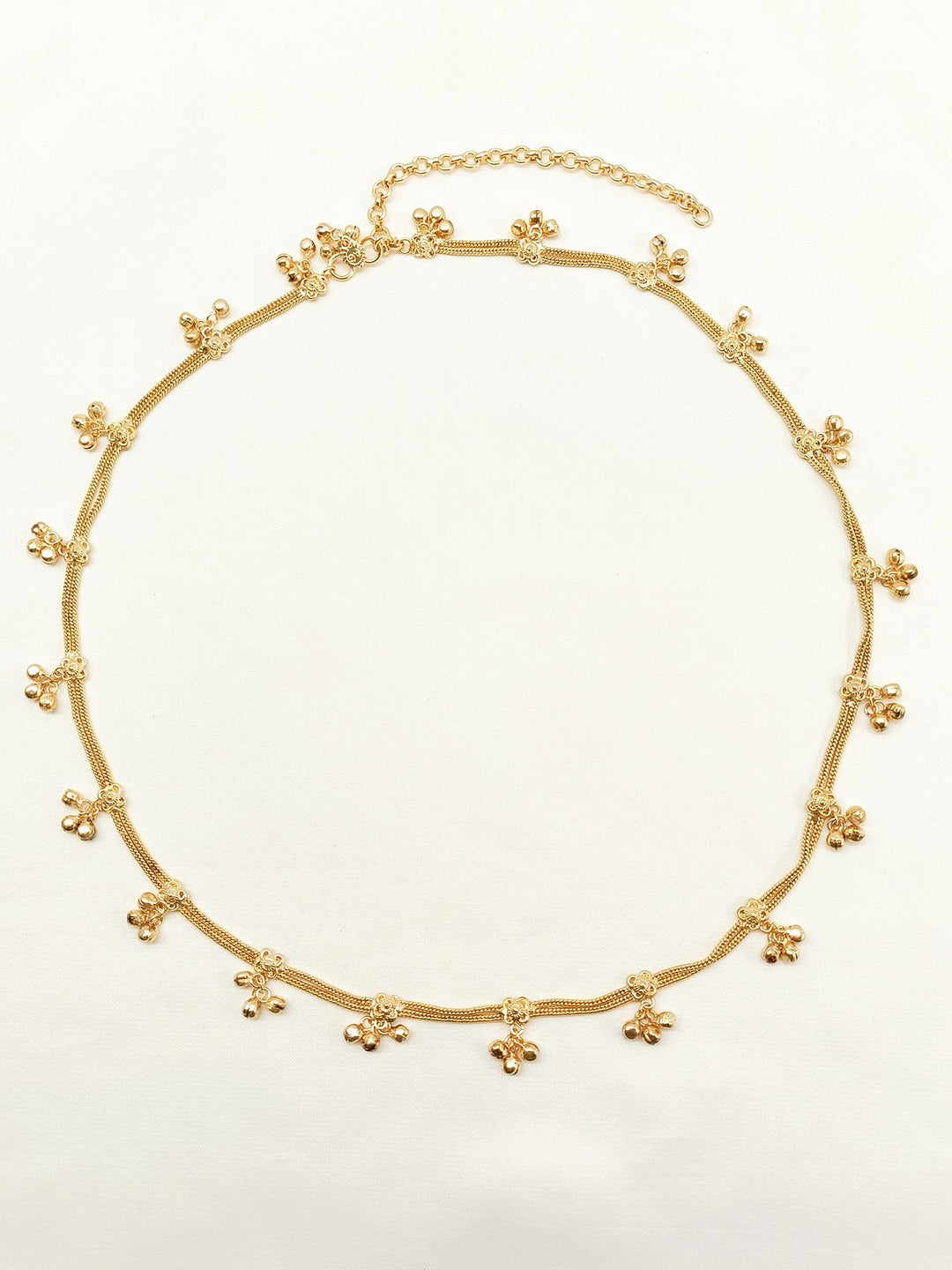 Jette Golden Antique Waist Belt/kamar Bandh