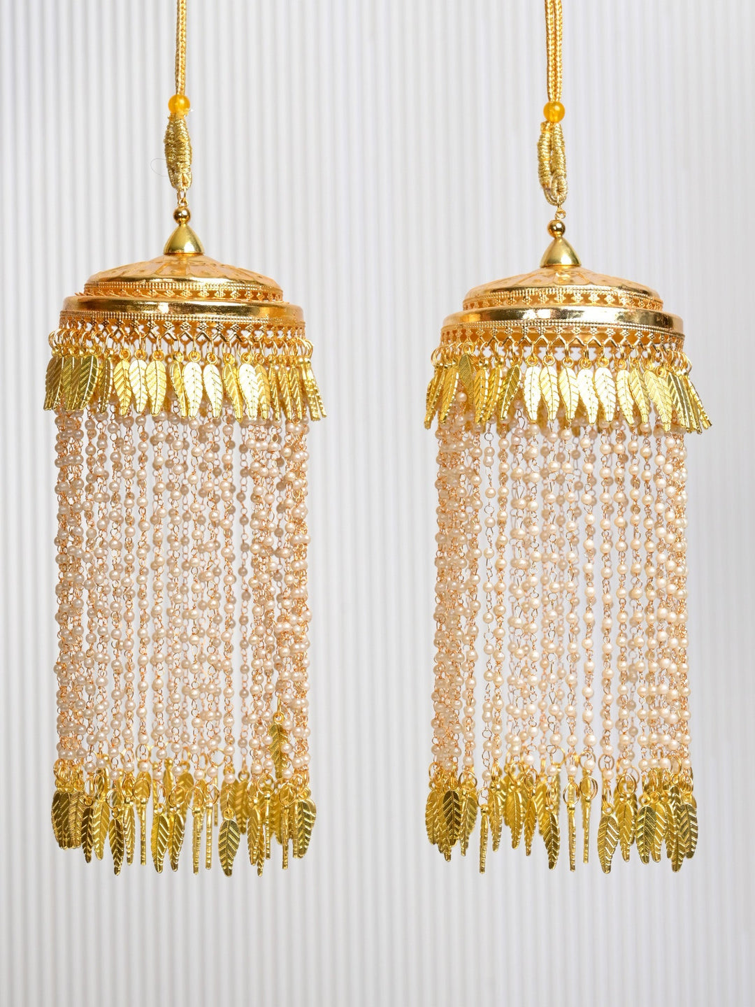 Jrika Cream Pearl Hanging Kalira