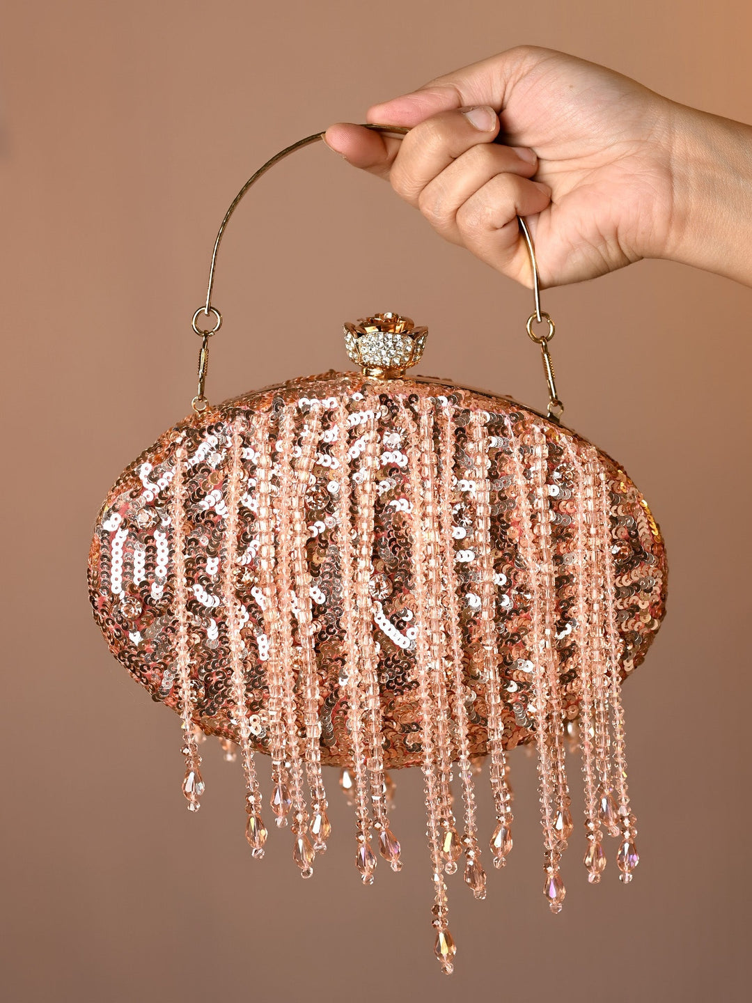 Genelia Smart Copper Evening clutch