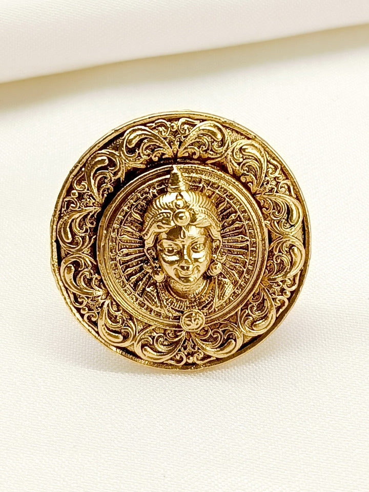 Sanchita Antique Finger Ring