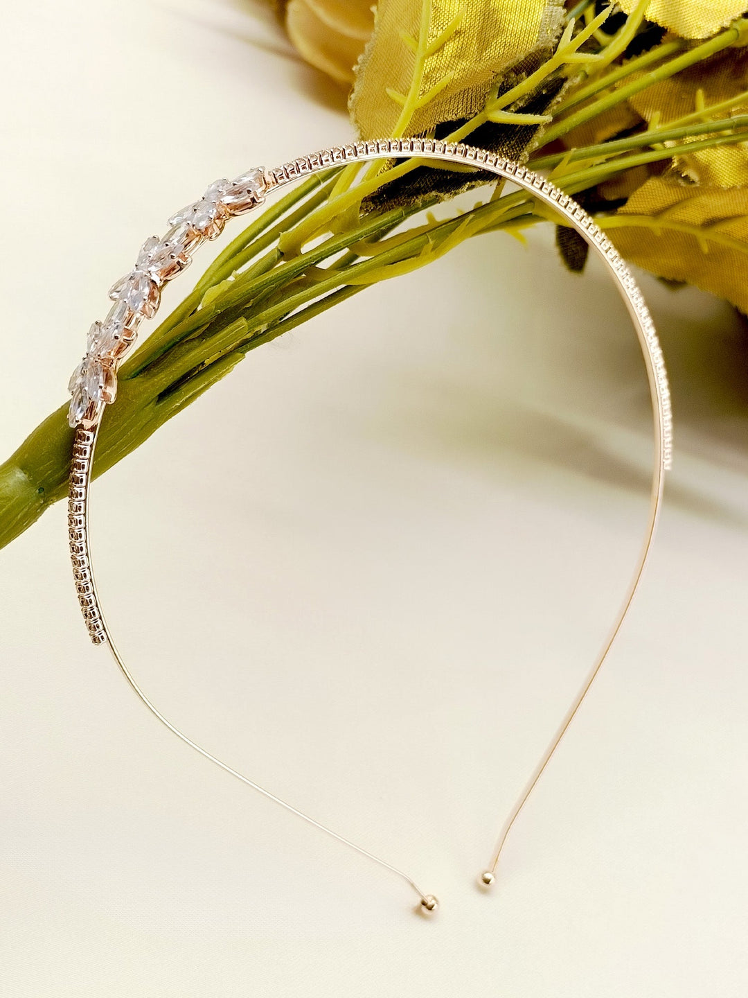 Menka American Diamond Hair Band