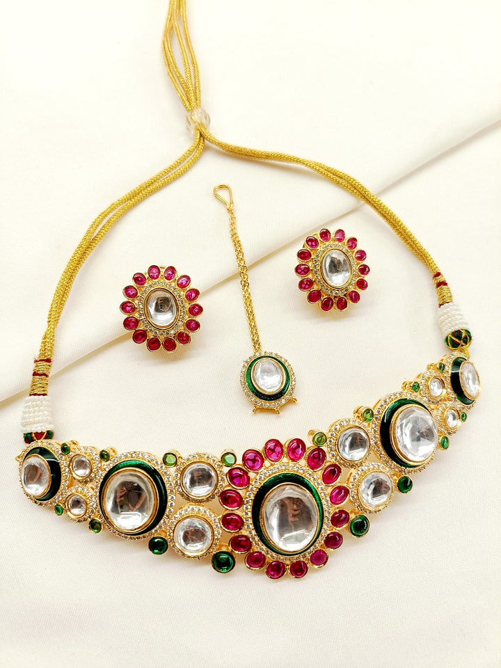 Chetaki M & G Kundan Choker Set