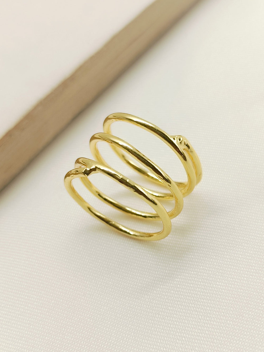 Juliette Golden Western Finger Ring