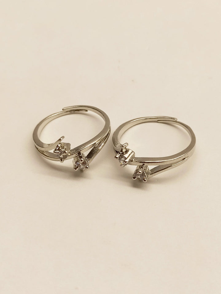 Pankhuri Silver Toe Ring