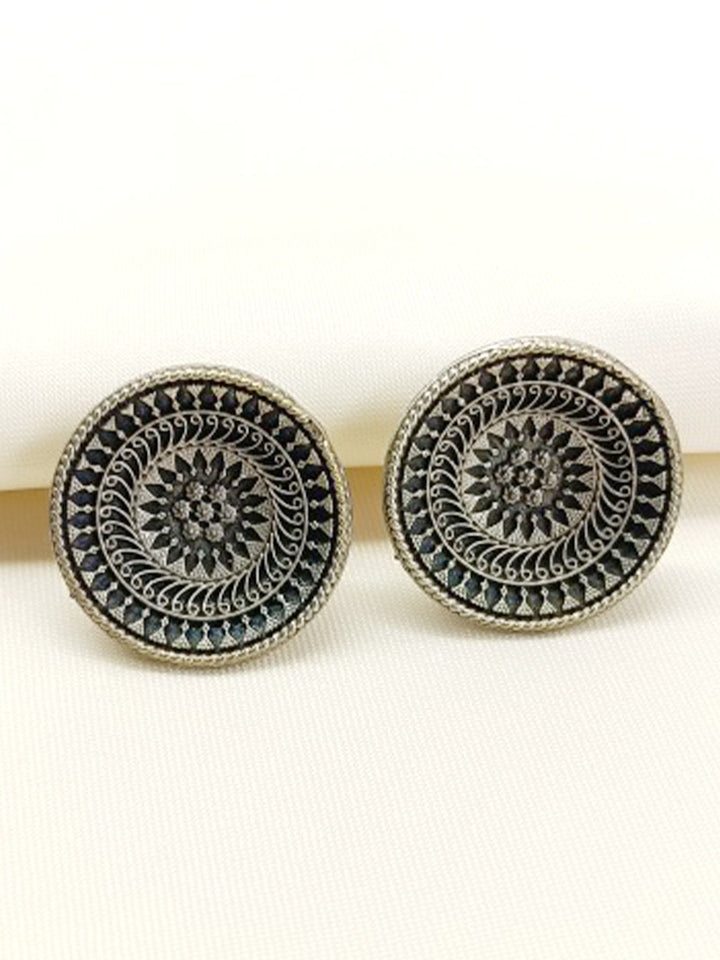 Brishti Plain Oxidized Tops