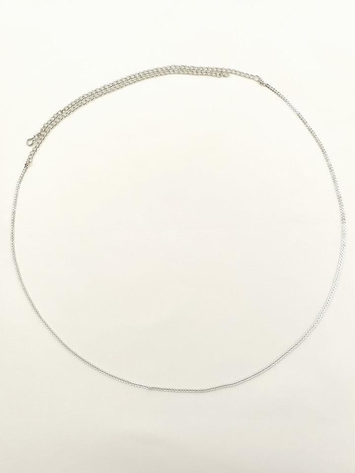 Pratima Silver Polki Waist Belt/kamar Bandh