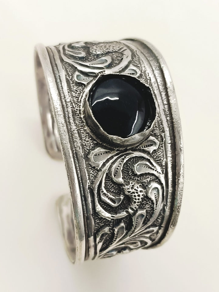 Bowie Black Oxidized Bracelet