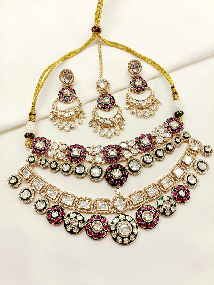 Onisa M & G Kundan Necklace Set