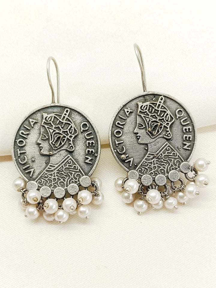 Sheetal Plain Oxidized Earring