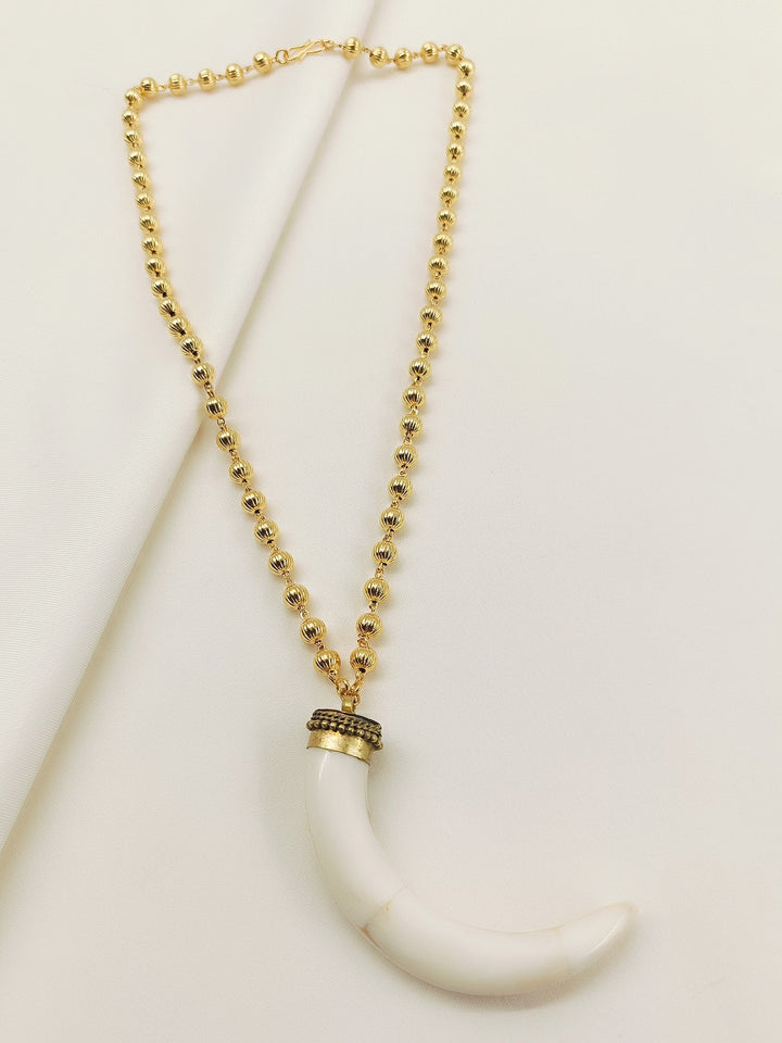 Utari White Bone Neckpiece