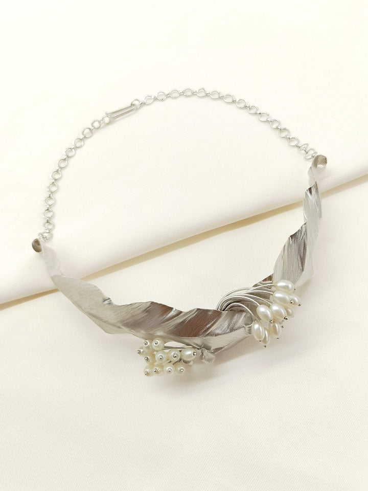 Rehya Silver Western Neckpiece