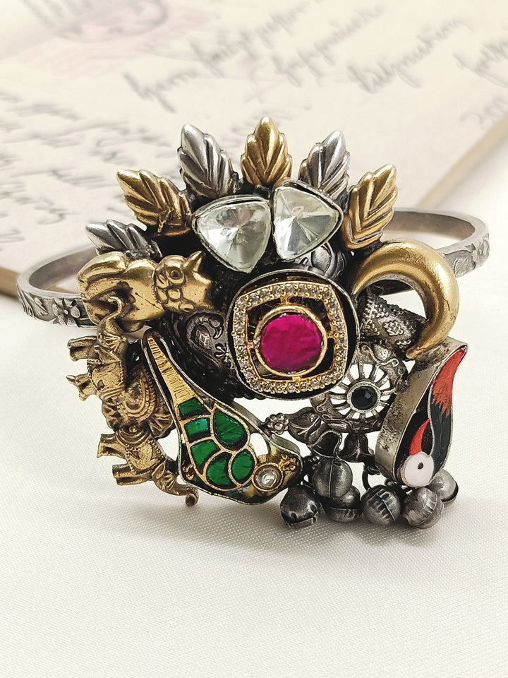 Prarthana Multi Colour Oxidized Bracelet