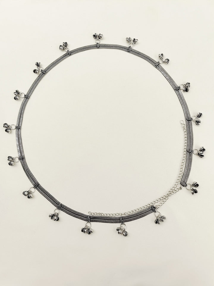 Tvisha Plain Oxidized Waist Belt