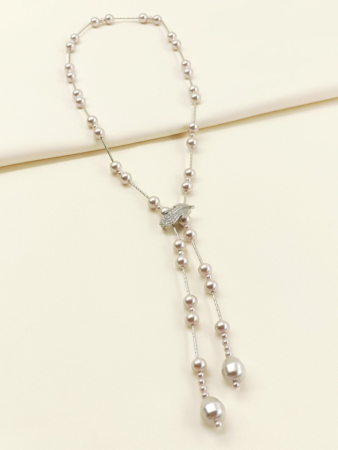 Takshvi Pink Beads Neckpiece