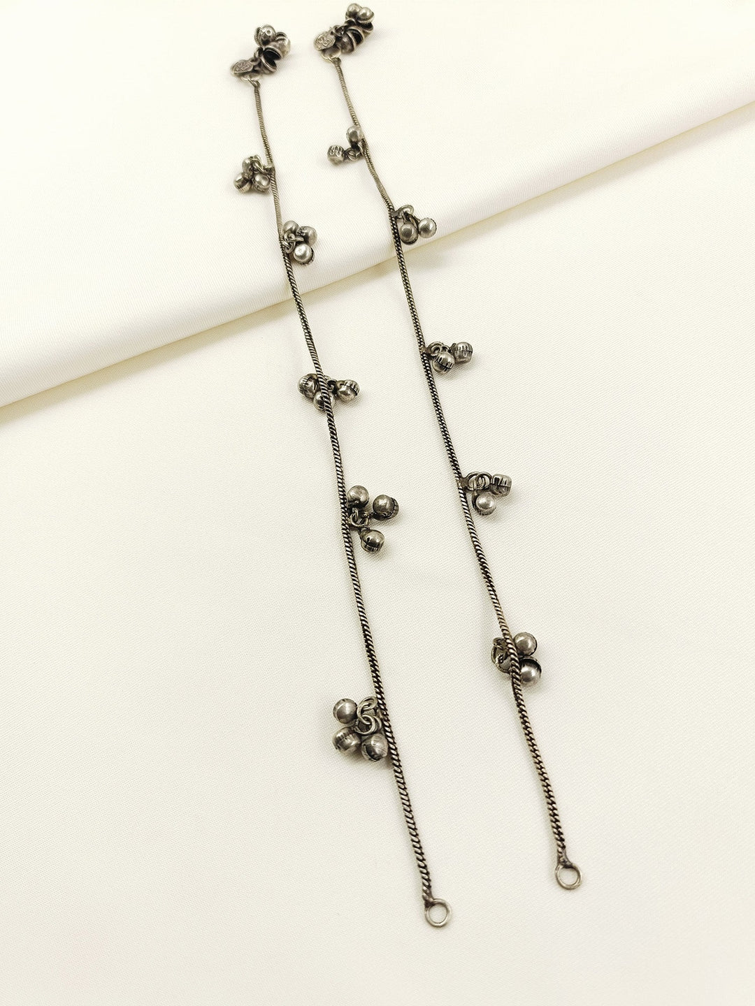 Rubee Oxidized Ghungroo Anklet Pair